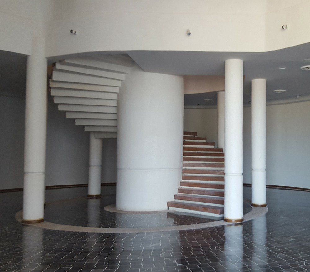 Interior de proyecto de edificación